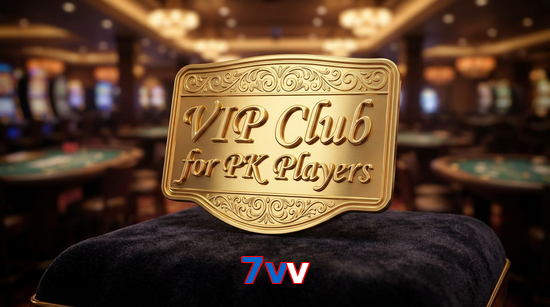 Main screen of 7Vv vip page for PK players